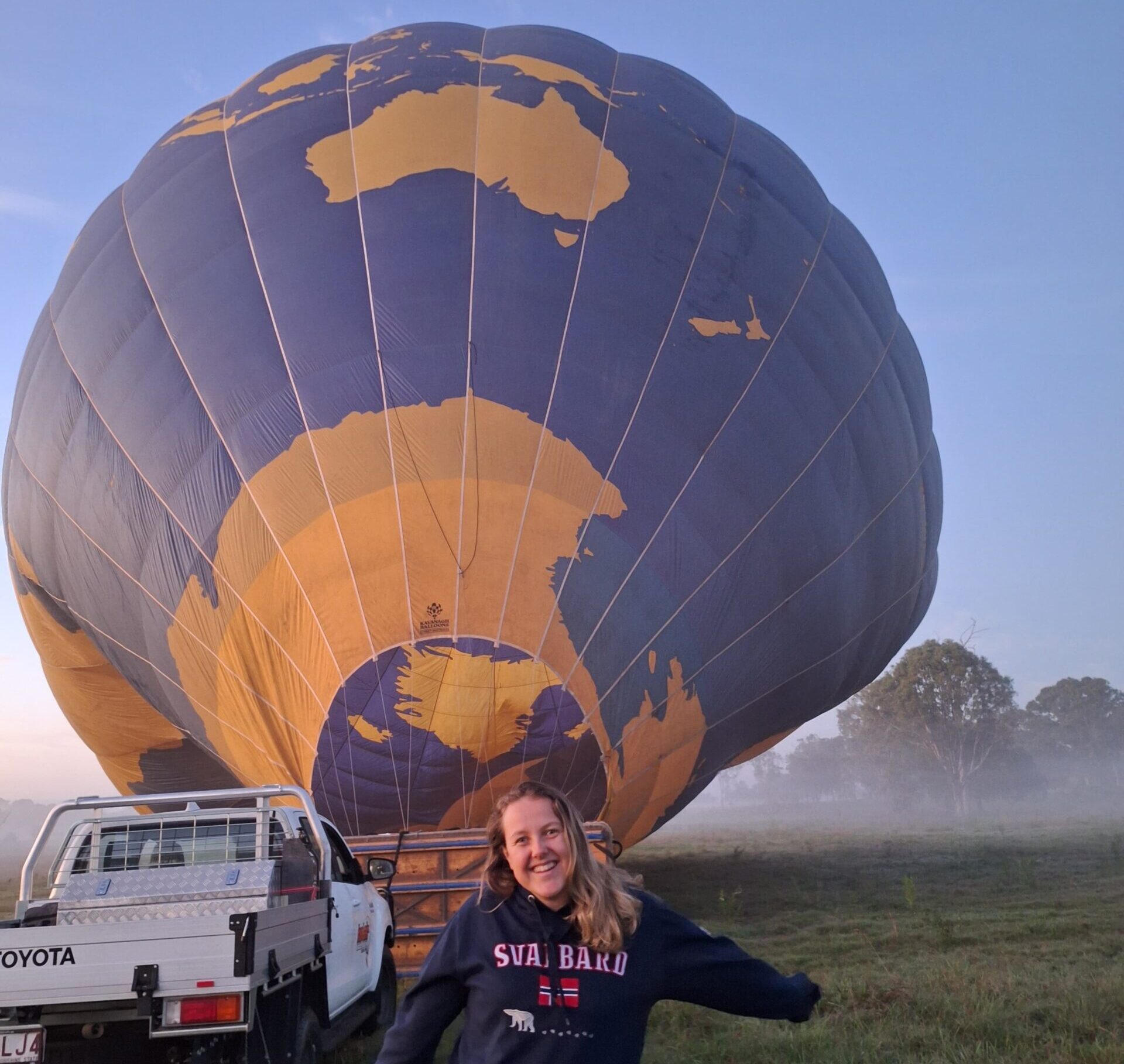 Luchtballon Australië